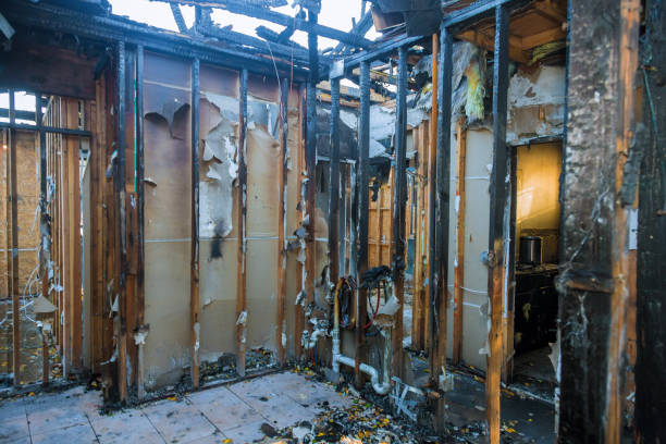 Professional Fire Damage Repair technician working in Fort Washington, MD